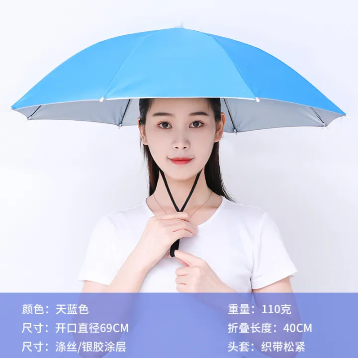 Foldable%20Double-Layer%20Anti%20Rain%20UV%20Sun%20Protection%20Golf%20Fishing%20Umbrella%20Hat%20Hiking%20Camping%20Beach%20Headwear%20Cap%20Payung%20Topi%20-%20Image%209