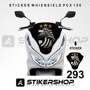 stiker tameng - whiensield pcx 150 kode gambar 289 - 296