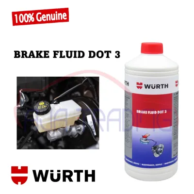 WURTH Wuerth Brake Fluid DOT 3 500 mL Art#0892009135