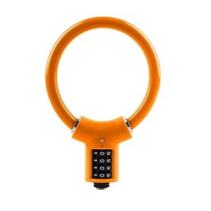 TEWUB Steel Cable Bike Cable Lock Portable 4 Digit Combination Ring Lock Flexible PVC Cover Bicycle Combination Lock Bicycle
