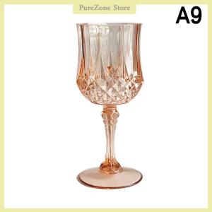 [PureZone] Plastic Champagne Flutes Acrylic Champagne Glasses Wine Cups Wedding Toasting Glasses For Birthday Wedding