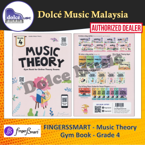FINGERSSMART - Music Theory Gym Book - Grade 4