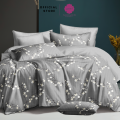 Ga chun chần bông MC Diji, 100% sợi tổng hợp bền màu by Thanhbinh hometextile, , họa tiết In hoa ( 1 ga + 2 vỏ gối). 