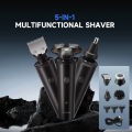 Enchen Multifunctional 5-in-1 Electric Shaver Kit  Mens Beard Shaver Hair Trimmer Nose Hair Clipper Facial Cleanser&Massager Gromming Set. 