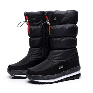 SUPERLI High Quality Womens Boots 2023 winter boots Non-slip Waterproof Keep warm platform Snow boots White Women Winter Shoes