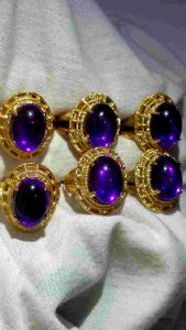 CINCIN kecubung Kalimantan untuk wanita