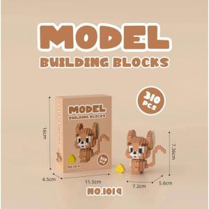 Blok Binaan Mini🐭 Jerry Mini Building Blocks Micro Bricks 3D Assembly Creative Educational Kids Toy