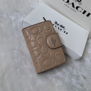 Womens Wallet New Medium Coin Purse Simple Black and White Color CP420 Size: 13 * 9 * 2cm