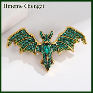 Hmeme Vintage Cute Devil Bat Brooches Women Coat Clothing Badges Jewelry Accessries Gifts