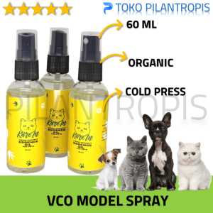 Obat Jamur Kucing Spray Skabies Kurap Gudik Kudis Gudig Kucing Anjing Ampuh Minyak Vco Kucing Karein