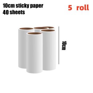 Strong Sticky Lint Roller Pet Hair Remover Clothes Carpet Sticky Tearable Paper Reusable Refillable Pengelek Lin Habuk