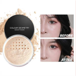 Loose Powder Oil Control Lightweight Matte Waterproof Face Powder Smooth Long Lasting Make Up