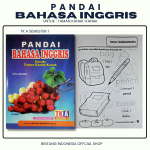 MOTORIK - Pandai BAHASA INGGRIS TK A dan TK B Semester 1 & semester 2