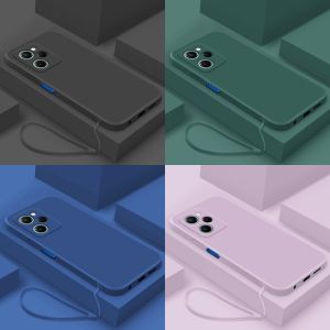 CASE REDMI NOE 12 PRO 5G SQUARE PRO CAMERA FREE TALI LANYARD SILIKON SOFT CASING HANDPHONE