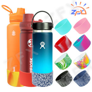 Silicone Boot for CIVAGO Aquaflask Tumbler Hydro Sport Thermos Flask Mug Protector Non-Slip Rubber Cover 12-24oz 32-40oz