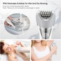 Epilator for Women, 7 in 1 Epilator Hair Removal for Women, Shaver, Bikini, Face Razor, Facial Brush, Face Massage and Body Exfoliator, IPX6 Waterproof Painless Lady Shaver Wet & Dry, 2 Speeds. 