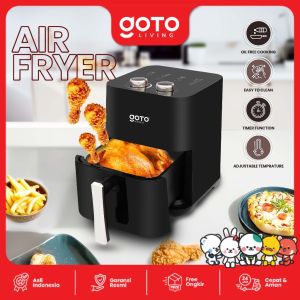 Goto Kenko Air Fryer Low Watt 3.5 L Mesin Penggorengan Tanpa Minyak