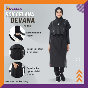 Rocella Sports - Rok Celana Olahraga Muslimah "Devana"