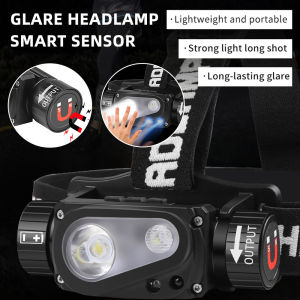 [Còn Hàng]đèn Pin Cảm Biến Đèn Pha Led Virwir Xhp50 Đèn Pha Làm Việc Hút Từ Tính Sạc Được Type-C 18650 Thích Hợp Cho Chạy Bộ Cắm Trại Câu Cá Đạp Xe V. V