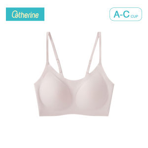 Catherine เจลลี่บรา บราไร้ขอบ เนื้อผ้านิ่ม เก็บทรงดี ความยืดหยุ่นสูง ระบายอากาศ และอ่อนโยนต่อผิว Free Size Bra