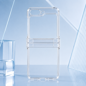 [Clover 2020] Ốp lưng Galaxy Z Flip 8 7 6 5 4 3 FE nhựa cứng trong suốt có bản lề