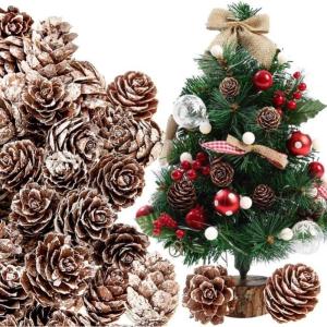 9PCS Natural Pinecone Home Decoration Festival Decoration Crafts