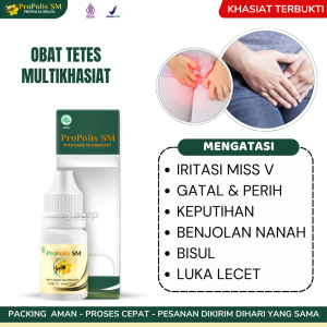 Obat Iritasi Miss V Gatal Perih Kelamin Keputihan Berlebih Benjolan Bernanah Bisul Luka Lecet Propolis