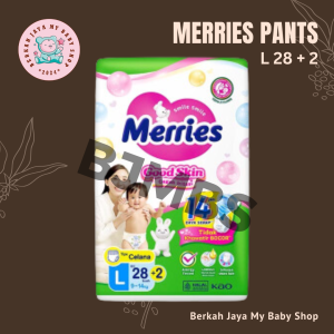 [TERMURAH] Popok Bayi Merries Pants Good Skin Popok Celana dan Perekat