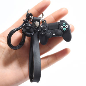 New Fashion Stereo Cartoon Game Console Keychain Keyring Childhood Exquisite Bag Car Hanging Fun Keychain Small Gift K2446