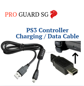 [SG] 1.8m/3.0m PS3 Charging Data Cable for Sony PS3 Playstation 3 Game Controller Games Handles Charger Mini USB MiniUSB