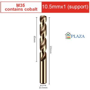 MATA BOR HSS COBALT BAJA M35 COBALT 10.5 MM HSS CO BAJA LURUS BESI