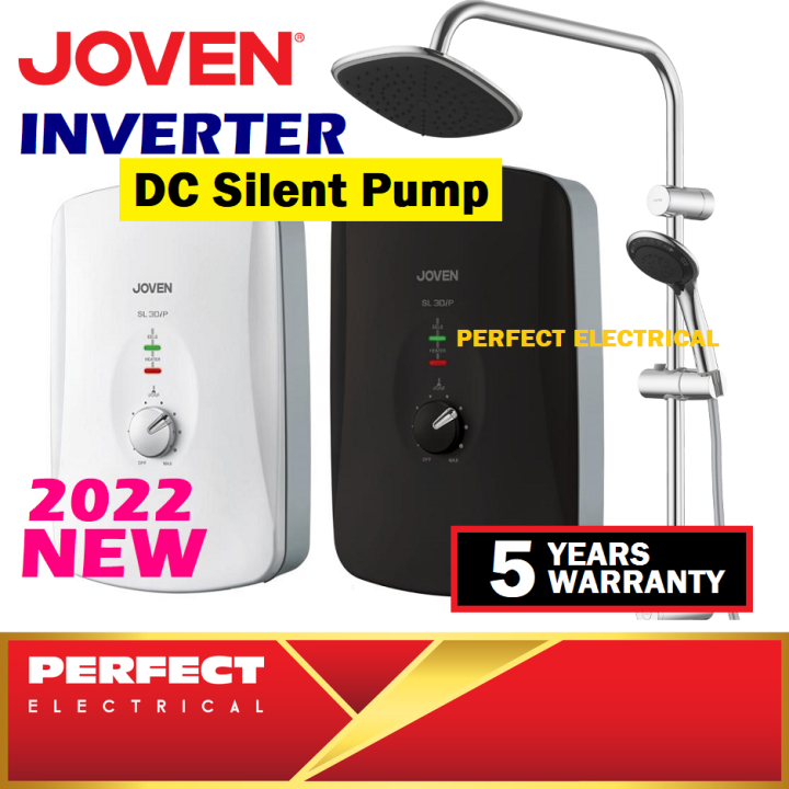 Joven SL30iP Instant Shower Water Heater with INVERTER DC Silent Pump
