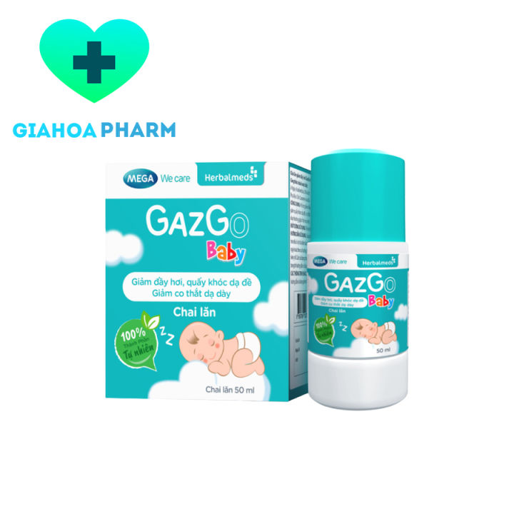 [CHÍNH HÃNG] Chai lăn bụng Gazgo Baby / Gogaz (Mega We care) giảm đầy ...