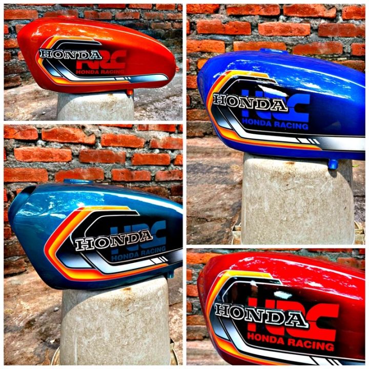 TENGKI CB PRES GALVANIS TANGKI CB CAT ORIGINAL MODEL BAHAN TEBAL GAS TANK HONDA CB tengki cb