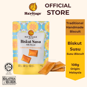 [HALAL] Haritage Traditional Handmade Biskut Susu 108g