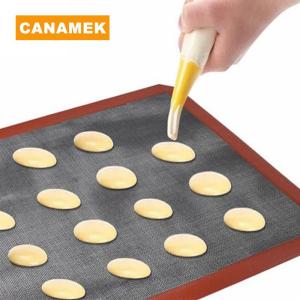 【CANAMEK】 1PC Non-stick Silicone Baking Mat Sheet Oven Liner Resuable Cake Mat Tool