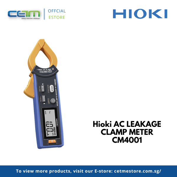 Hioki Cm Ac Leakage Clamp Meter Lazada Singapore