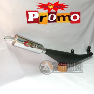 Knalpot racing fizr f1zr Force1 creampie Standar racing PROMO.! suara garing