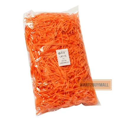 UMI 100g Art Colorful Shredded Paper Gift Wrapping Papercraft Kertas Hiasan Hantaran Kenduri Colorful Shredded Paper Hamper Gift Box Filler 拉菲草碎纸丝