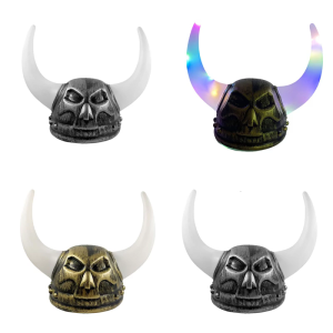 Vikinges Mũ Bảo Hiểm Có Sừng mũ nhựa norses Man rợ warrrior Mũ Thời Trung Cổ vikinges trang phục cho ngày lễ Halloween cosplay larp