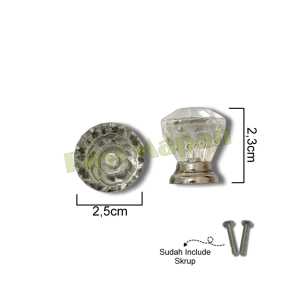 Knob Handle Tarikan Lemari Type KB 803 806 808 Berlian