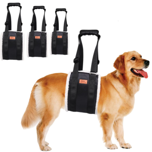 Dog Carriers with Handle No Pulling Handle Clip for Elderly Disable Dog Carriers Harness for Most Size Dogs