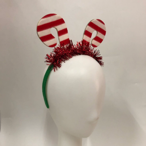 Năm mới kim tuyến long lanh bờm tóc Kẹo Que headbands tiệc giáng sinh ủng hộ cho hàng cung cấp cho ngày lễ đạo cụ chụp ảnh sáng tạo