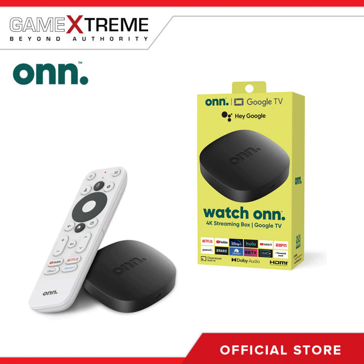 ONN android 4k Streaming Box with Google TV Black | Lazada PH