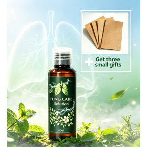 【BUY 2 TAKE 1】Lung Care Solution herbal oil 60ml-Beneficial for Bukol sa baga