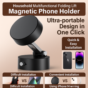 Cell Phone Holder Laziness Fearless of Dust Magnetic Bracket Compact and Lightweight Super Solid