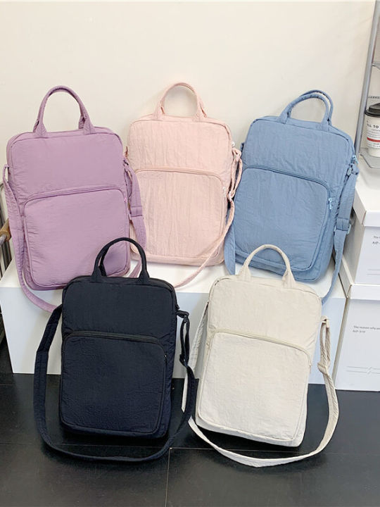 Commute Shoulder Bag Simple Handheld Laptop Tablet Bag for Work And ...