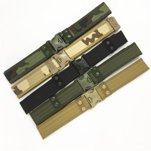 เข็มขัดผู้ชาย เข็มขัด ผู้ชาย เข็มขัดหนัง Military Equipment with Side Release Buckle yuanyuan