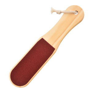 Double Sided Foot Rasp File Callus Dead Skin Remover Pedicure Scrubber Tool Wood Marian Beauty