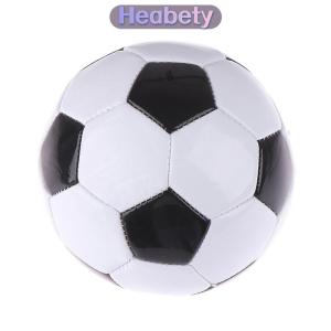 Heabety  1PC trẻ em bóng đá bóng PVC Kích thước 2 cổ điển màu đen và trắng đào tạo quả bóng